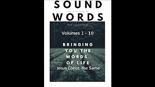 Sound Words, 19 Jesus Christ, the Same