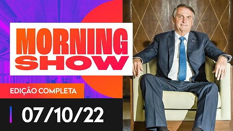 BOLSONARO A VEJA: “HOJE EU SOU UM LIBERAL” - MORNIING SHOW - 07/10/22