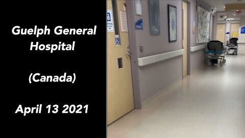 ICU in Guelph Hospital Completely empty