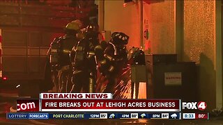 Two businesses temporarily shut down after fire breaks out in shopping plaza in Lehigh Acres