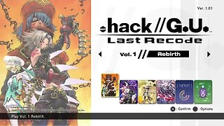 .hack//G.U. Vol. 1: Rebirth Day 1. No mic. Not really feeling up for it.