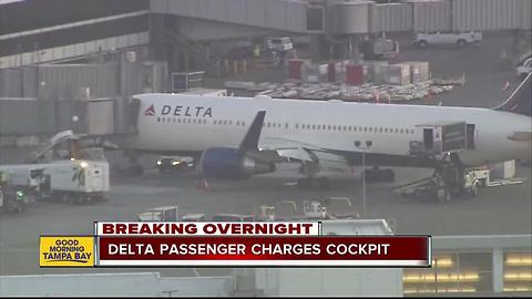 Three injured on Delta flight after Florida passenger tries to enter cockpit
