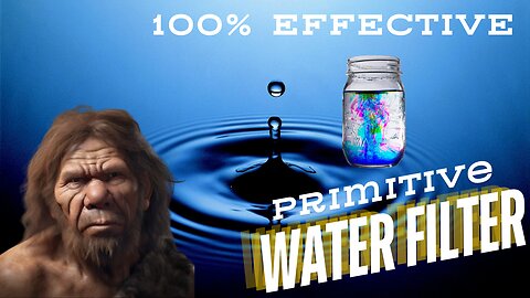 Newly Discovered Primitive Water Filter...