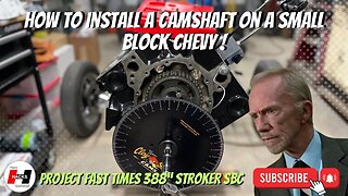 How to Install a Camshaft in a Small Block Chevy! #howto