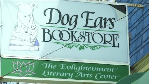 He shares his love of reading at the non-profit Dog Ears Bookstore in South Buffalo