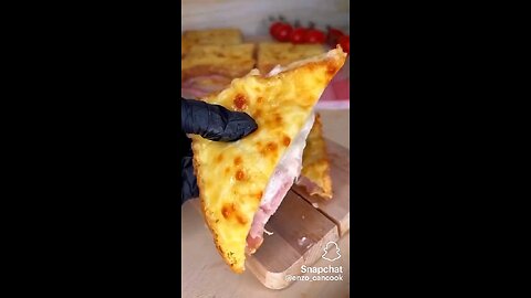 Baked Cheese,Egg, & Ham Sandwich