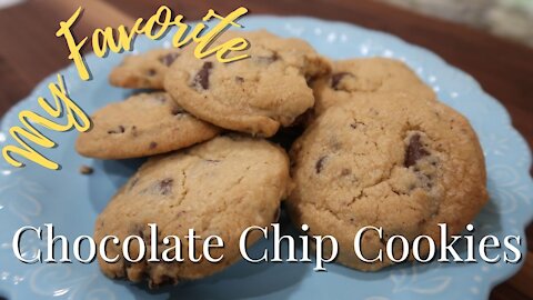Family Favorite Chocolate Chip Cookies - Imperfect Cook