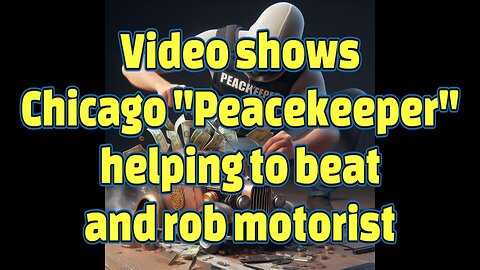 Video shows Chicago "Peacekeeper" helping to beat and rob motorist-SheinSez 313