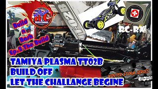 BUILD OFF - Tamiya Plasma Edge II TT02B - Challenger @Rcprescription Ep.2 - The Build Steps 1 to 13