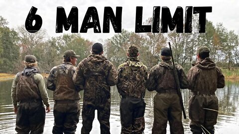 Georgia 6 Man Wood Duck Limit! (PERFECTION)