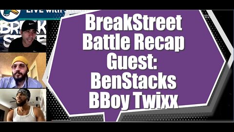 How Bboy BenStacks Got his BBoy Name & First Time seen Breaking?