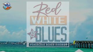 2022 Red White and Blues Pensacola Beach Airshow Gene Valentino Icon A5 ✈️ Pensacola Beach Fly By 🏖️