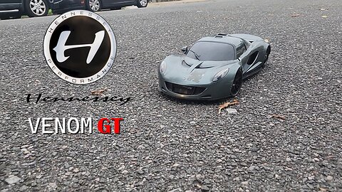 1/8 Scale Toy grade Hennessey venom GT gets Better Tires and a 3650 brushless motor