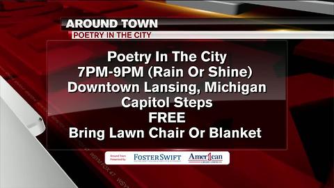 Around Town 7/19/17: Poetry in the City