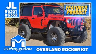 Featured Product: Overland Rocker Flip Step Kit for the 2 Door & 4 Door Jeep JL Wrangler