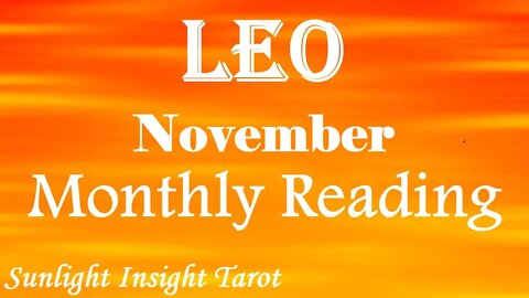 LEO | You'll Be Celebrating & Rejoicing!💃The Union You Wished & Hoped For!💑November 2022