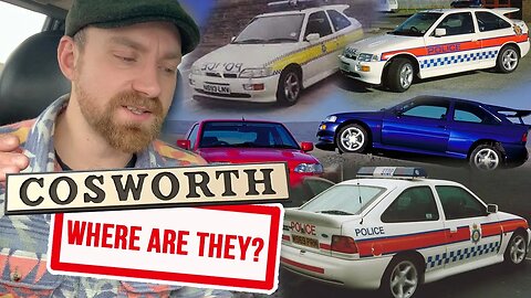 Police Ford Escort Cosworth fast response cars - where are they?