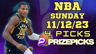 #PRIZEPICKS | BEST PICKS FOR #NBA SUNDAY | 11/12/2023 | TODAY | #BESTBETS | #BASKETBALL | PROPBETS