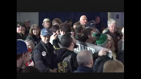 Corn Pop and a few others get kicked out of NIKKI HALEY rally in Portland Maine