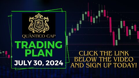 Quantico Cap Trading Plan - 30 July 2024 | Make Money Online Day Trading Nasdaq