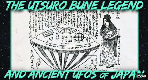 A Japanese UFO? - The Utsuro-Bune Incident of 1803