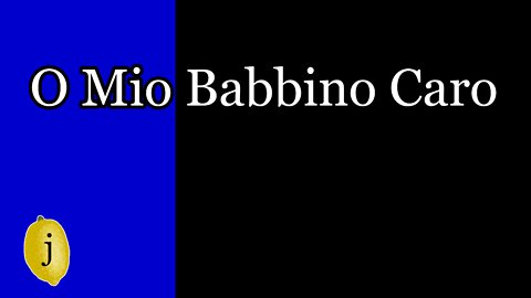 O Mio Babbino Caro: Sweet Flute & Cello Arrangement