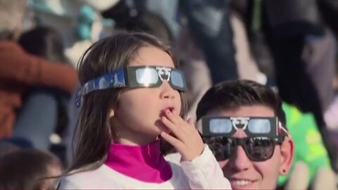 Astronomers Without Borders collecting used eclipse glasses