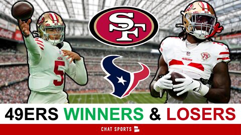 49ers WINNERS & LOSERS vs. Texans