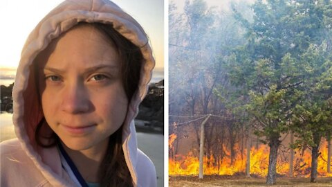 Fire Is ‘Everywhere’ In Lytton Right Now & Greta Thunberg Is Speaking Up