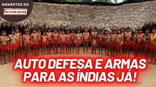 Mulheres Yanomami pedem o fim do garimpo e dos jagunços | Momentos Resumo do dia 13/12/22