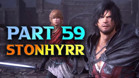FF16 Stonhyrr - Clive & Joshua VS Behemoth - Final Fantasy XVI Walkthrough Part 59