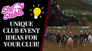 Unique CLUB EVENT IDEAS For Your Club! Star Stable Quinn Ponylord