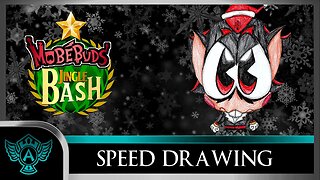 Speed Drawing: MobéBuds Jingle Bash - Shadelfon | A.T. Andrei Thomas 2022