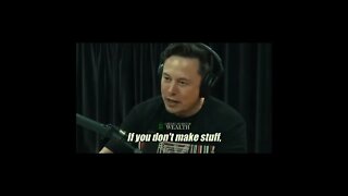 Somebody's Got To Do The Real Work! - Elon Musk On Economics - Create Quantum Wealth #shorts