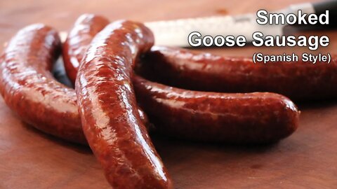 Smoked Goose Sausage | Celebrate Sausage S03E13