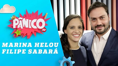 Marina Helou e Filipe Sabará - Pânico - 03/04/19