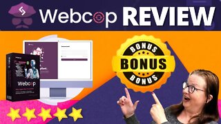 WEBCOP REVIEW 🛑 STOP 🛑 DONT FORGET WEBCOP AND MY BEST 🔥 CUSTOM 🔥BONUSES!!