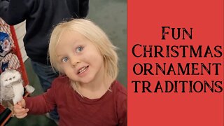 Shopping for Christmas Ornaments | Large Family Style
