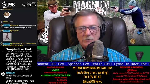 2024-03-22 09:05 EDT - Straight Shootin' Magnum Edition: with Thumper