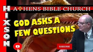 God Asks Job About Behemoth and Leviathan and More | Job 38-41 | Athens Bible Church