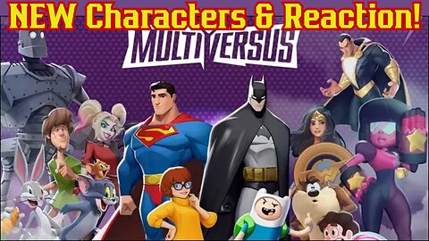 It's Got EVERYONE! "Warner Bros MultiVersus" Tailer Reaction And More Characters Revealed!
