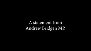 MP Andrew Bridgen 12-01-23 Statement re suspension due to his vaccine warning
