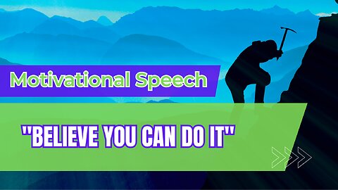 Motivational Speech for Success in Life.