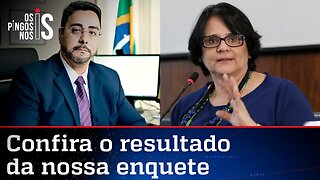 Seguidores do canal querem Damares e Bretas no STF