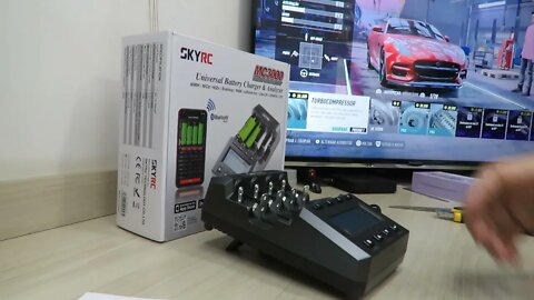 Carregador de Baterias Inteligente SKYRC MC3000 Universal Multi-Química Bluetooth - AliExpress