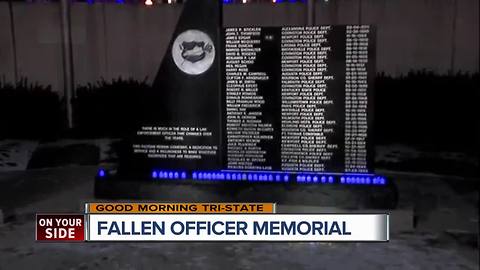 Covington police officers honor 20th anniversary of fallen comrade's death