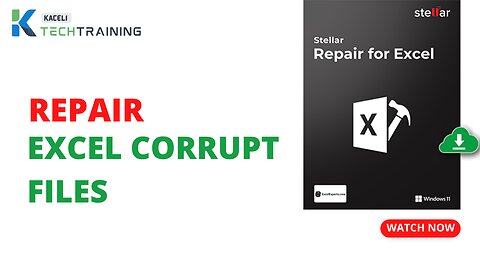 How to Repair Damaged Excel Files with Stellar Repair for Excel