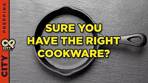 How to cook after a disaster (cookware and utensils)