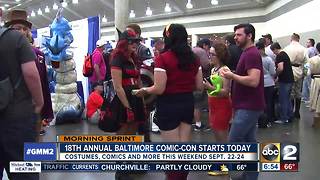 Comic-Con brings costumes and fun to Baltimore