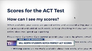 Three Williamsville North students receive perfect ACT score